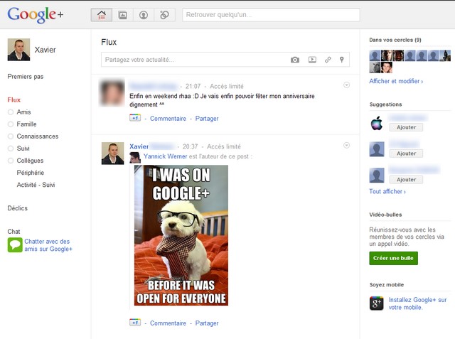 google plus le test google plus le test
