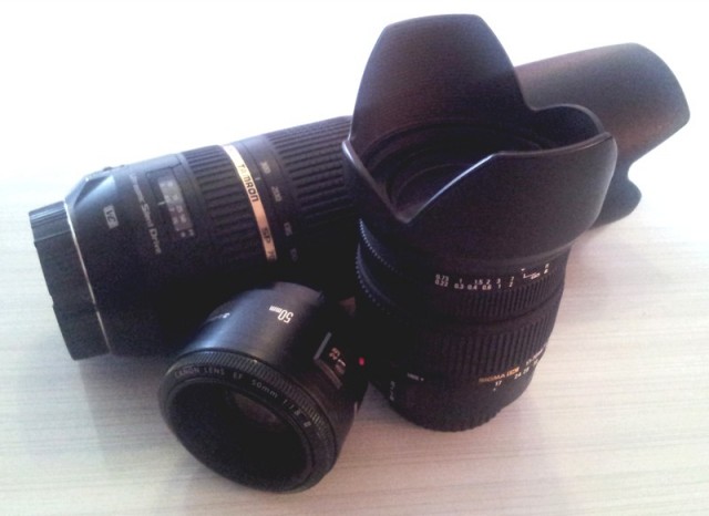 Mes trois objectifs